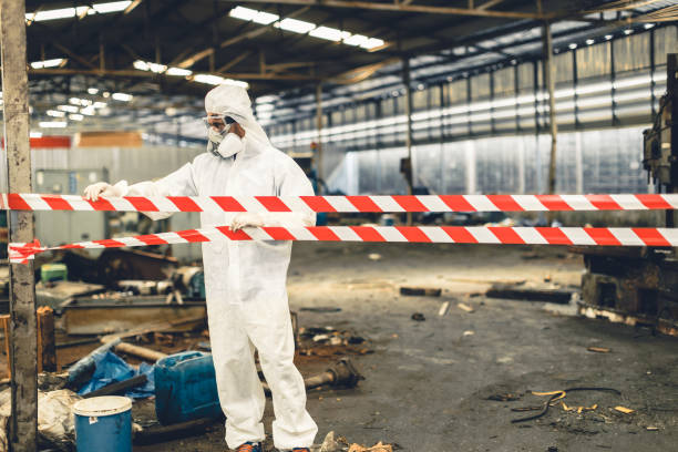 Professional Drug Lab Cleanup technician working in Pettigrew, AR